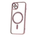 Miniatyrbild 2 av 11: iPhone 14 Fodral Chrome Magsafe Case i Roséguld