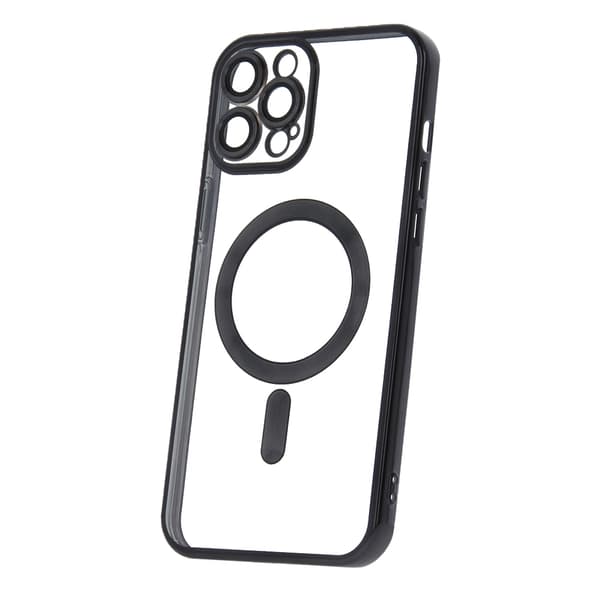 Svart Chrome Magsafe fodral iPhone 12 Pro Max