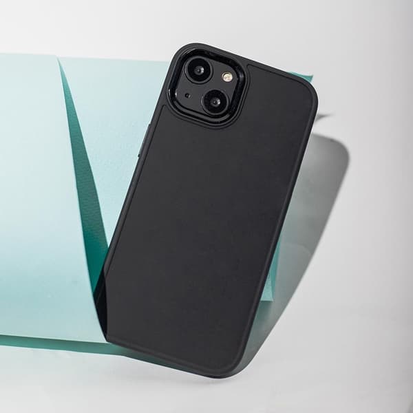 SatinSkal för iPhone XR Elegant Skydd Svart