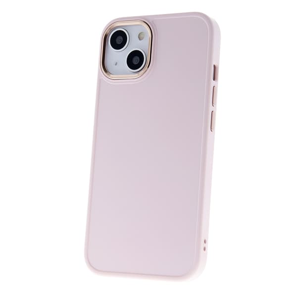 Satinfodral iPhone 13 Pro Rosa Elegant Skydd