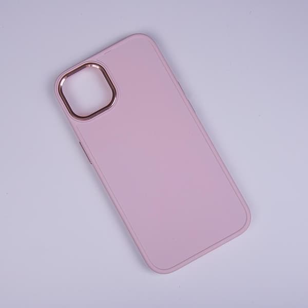 Satinfodral iPhone 13 Pro Rosa Elegant Skydd