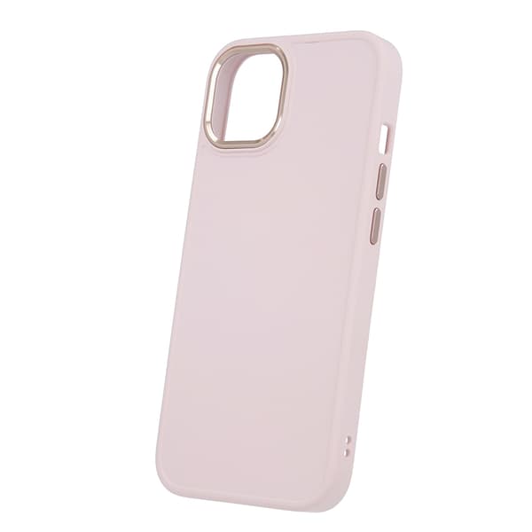 Satinfodral iPhone 13 Pro Rosa Elegant Skydd