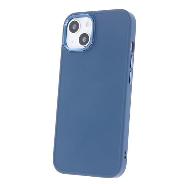 Satinskydd iPhone 7/8/SE 2020/2022 Mörkblått Elegant Fodral