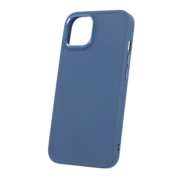 Satinskydd iPhone 7/8/SE 2020/2022 Mörkblått Elegant Fodral