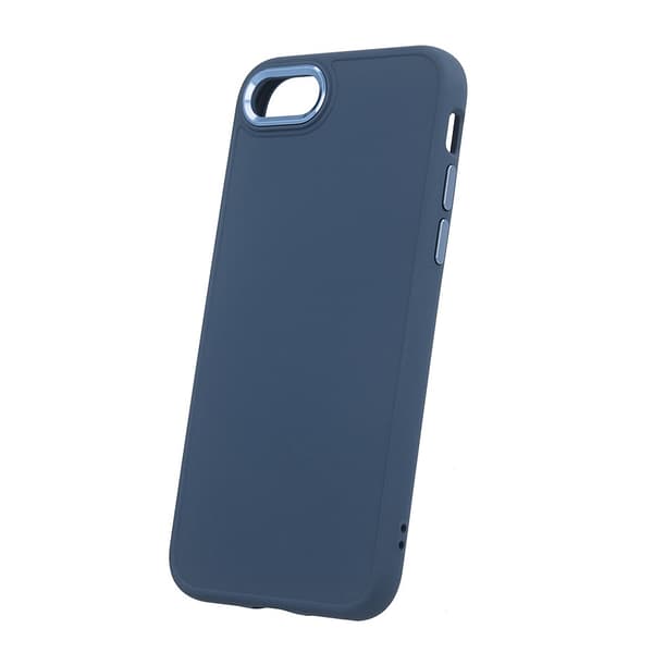 Satinskydd iPhone 7/8/SE 2020/2022 Mörkblått Elegant Fodral
