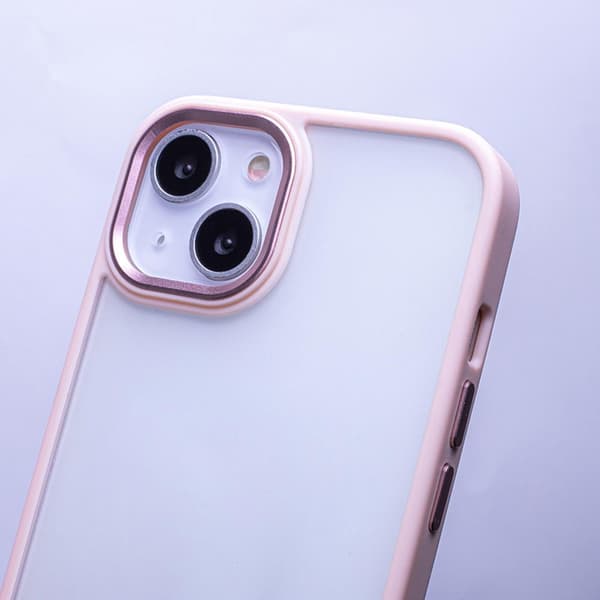 Rosa Satinmatt Skal för iPhone 7/8/SE - Elegant Skydd