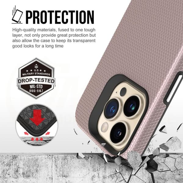 Vmax iPhone 13 Pro Triangle Skal Roséguld
