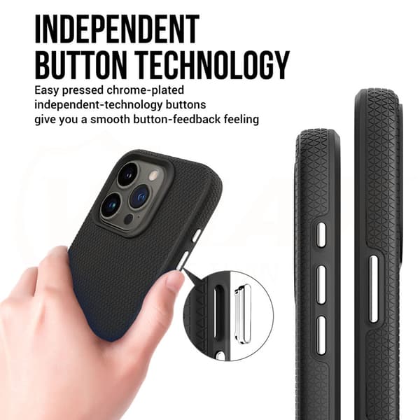 Vmax iPhone 7/8 Plus Svart Triangel Skyddande Skal