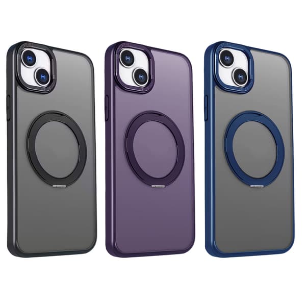 Mag Ring Roterande Skal iPhone 13 Pro Lila