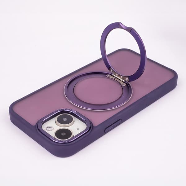Mag Ring Roterande Skal iPhone 13 Pro Lila