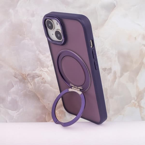 Mag Ring Roterande Skal iPhone 13 Pro Lila