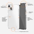 Miniatyrbild 5 av 11: Skyddande Genomskinligt Skal till iPhone 11
