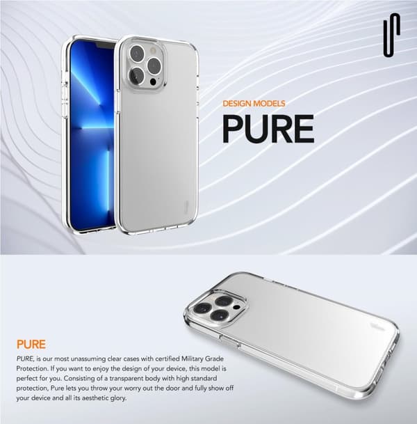 iPhone X/Xs genomskinligt skal