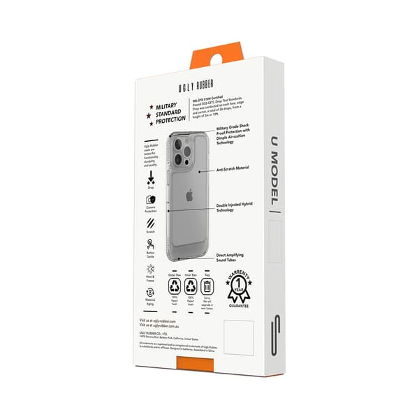 Ugly Rubber Skal skal till iPhone 15 Pro Max
