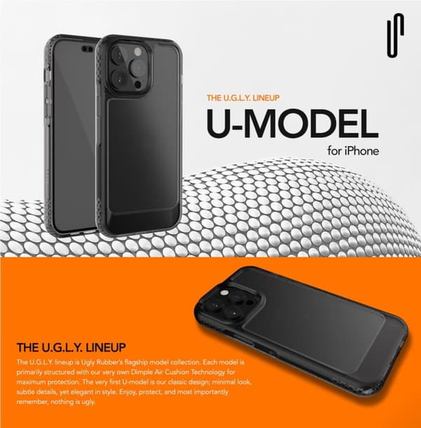 Ugly Rubber Skal skal till iPhone 15 Pro Max