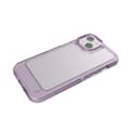 Miniatyrbild 1 av 7: iPhone 15 Skal Genomskinligt Lila Tåligt Gummi