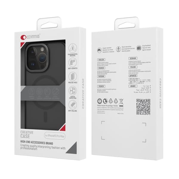Comma Joy Elegant Skal till iPhone 15 Blå