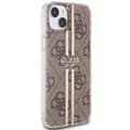 Miniatyrbild 4 av 8: Guess iPhone 15 Plus Skal Brun Guld Rand