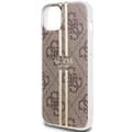Miniatyrbild 6 av 8: Guess iPhone 15 Plus Skal Brun Guld Rand