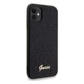 Miniatyrbild 4 av 8: Guess iPhone 11 Skal Disco Script PU Metall Svart