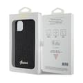 Miniatyrbild 8 av 8: Guess iPhone 11 Skal Disco Script PU Metall Svart