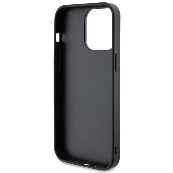 Guess iPhone 15 Pro Skal Ljusrosa Strass Meta Logo