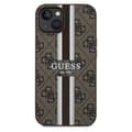 Miniatyrbild 3 av 8: Guess iPhone 15 Fodral MAGSAFE Randigt Brun