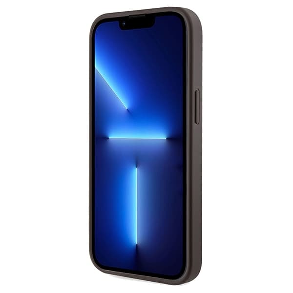 Guess iPhone 15 Fodral MAGSAFE Randigt Brun