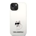 Miniatyrbild 3 av 3: Karl Lagerfeld iPhone 14 Pro Skal Silikon Choupette Vit