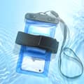 Miniatyrbild 6 av 6: Vattentätt Mobilfodral PVC Armband - Blå