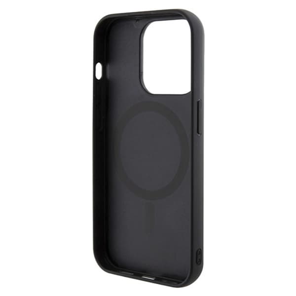 Guess iPhone 15 Pro Max Mobilskal Magsafe GCube Stripes - Svart
