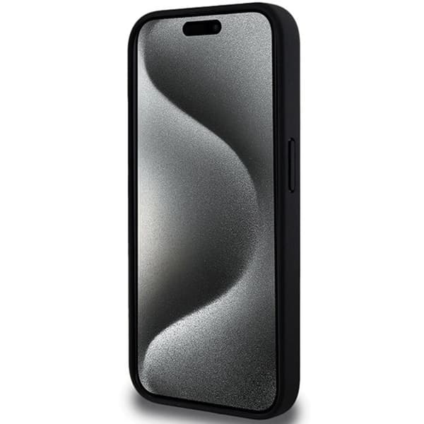 BMW iPhone 15 Pro Max Mobilskal Perforated Tricolor Line