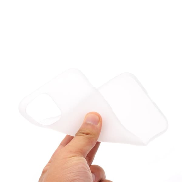 iPhone 15 Pro Max/15 Ultra Mobilskal TPU Matte Slim-Fit - Vit