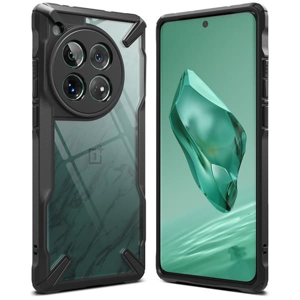 Ringke OnePlus 12 5G Mobilskal Fusion X - Svart