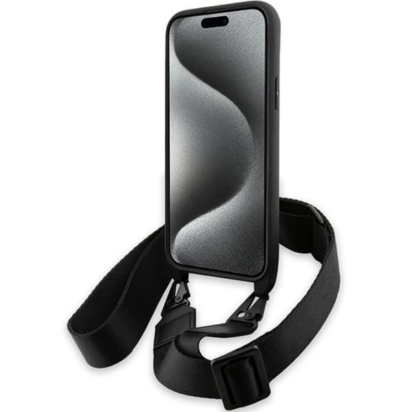 BMW iPhone 15/14 Plus Halsbandsskal M Edition Carbon Tricolor