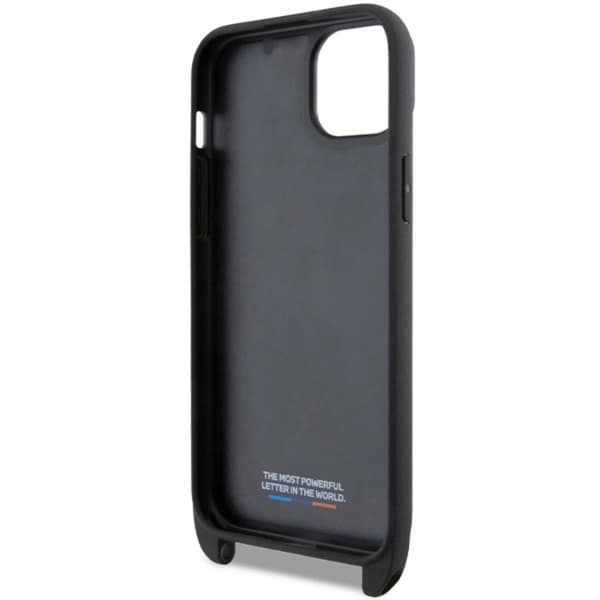 BMW iPhone 15/14 Plus Halsbandsskal M Edition Carbon Tricolor