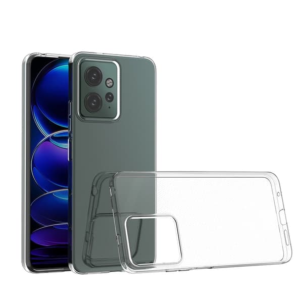 Xiaomi Redmi 12 Mobilskal Silikon Ultra Clear - Transparent