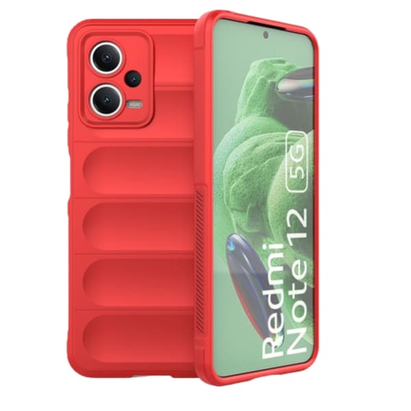 Xiaomi Redmi Note 12/Poco X5 Mobilskal Magic Shield - Röd