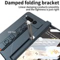 Miniatyrbild 4 av 8: GKK Google Pixel Fold Mobilskal Wristband Kickstand Carbon - Silver