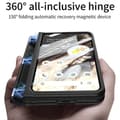 Miniatyrbild 4 av 9: GKK Google Pixel Fold Mobilskal Kickstand Hård PC - Silver