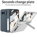 Miniatyrbild 8 av 9: GKK Google Pixel Fold Mobilskal Kickstand Hård PC - Silver
