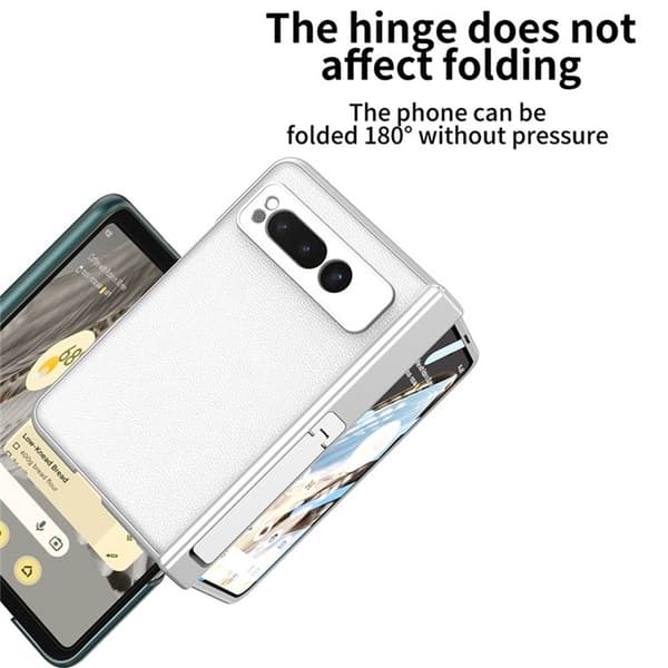 GKK Google Pixel Fold Mobilskal Kickstand PU-Läder - Svart