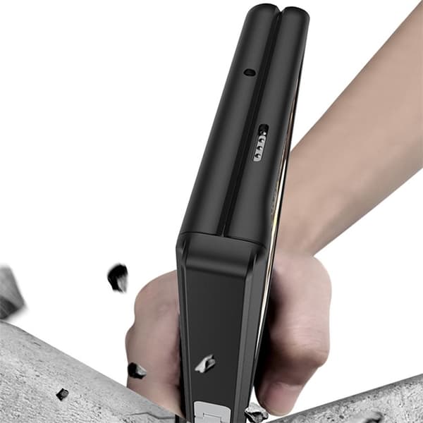 Google Pixel Fold Mobilskal Korthållare Kickstand - Carbon