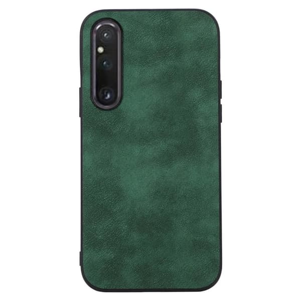 Sony Xperia 1 V Mobilskal Texturerat - Grön