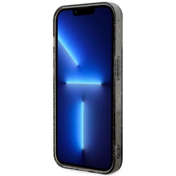 Guess iPhone 11/XR Mobilskal Magsafe Glitter Guld - Svart