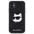 Miniatyrbild 3 av 8: Karl Lagerfeld iPhone 11/XR Mobilskal Glitter Choupette Patch