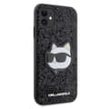 Miniatyrbild 4 av 8: Karl Lagerfeld iPhone 11/XR Mobilskal Glitter Choupette Patch