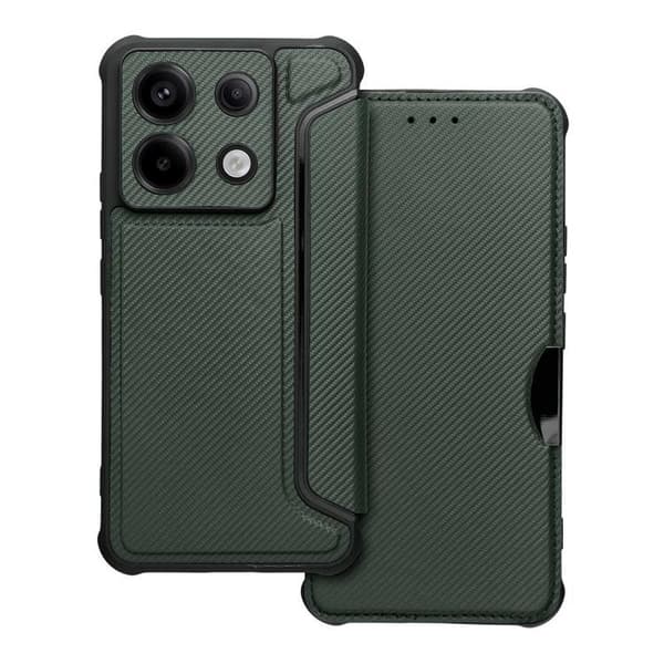 Xiaomi Redmi Note 13 Pro 5G Plånboksfodral Razor - Grön