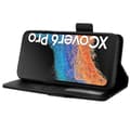 Miniatyrbild 3 av 3: Galaxy Xcover 6 Pro Plånboksfodral PU Läder - Svart