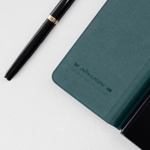 Nillkin Galaxy Z Fold 5 Plånboksfodral QinPro Läder - Svart